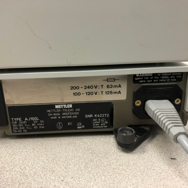 Mettler Toledo AJ100L Laboratory scale - Image 7