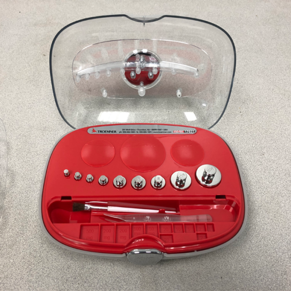 Troemner laboratory calibration weight kit