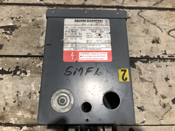 Small 0.75 KVA 120/240V to 12/24V transformer