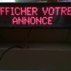 Programmable Electronics display (2 available)