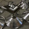 Stainless steel funnels with butterfly valves - Image 4