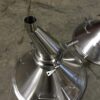 Stainless steel funnels with butterfly valves - Image 6