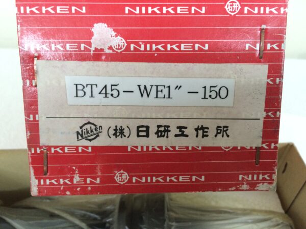 NIKKEN BT45-WE1-150 end mill holder - Image 3