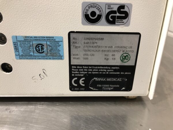 STERIKING RS120 roller sealer - Image 3