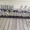 Lot of aluminum letters for diplays - Image 2
