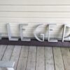 Lot of aluminum letters for diplays - Image 4