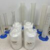 Lot of graduated cylinder & HDPE bottles for laboratory