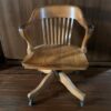 FAUTEUIL DE BUREAU EN CHÊNE DES ANNÉES 1930