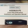 Switcher à 2 port Keemux-P2 P/S2 KVM – Image 2