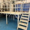 Steel mezzanine / platform 5 ft x 10 ft
