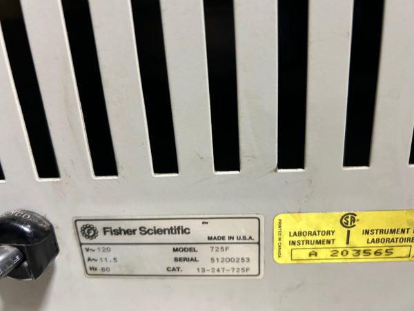 Fisher Scientific Isotemp laboratory oven model 725F - Image 7