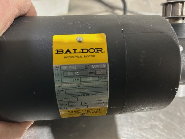 Moteur DC Baldor GP7421 avec variateur de vitesse – Image 4