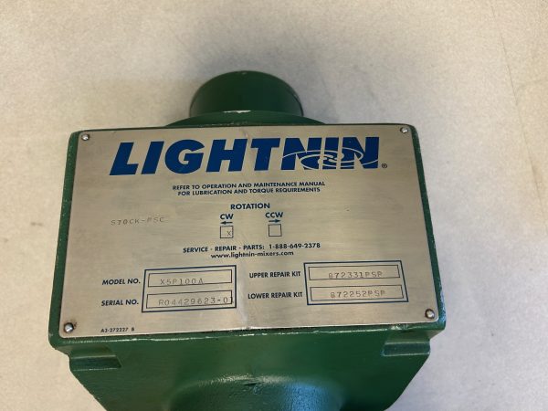Mélangeur pneumatique Lightnin model X5P100A – Image 6