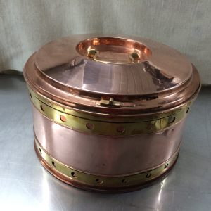 Antique copper/ brass Empire Surgical Supplies sterilizer
