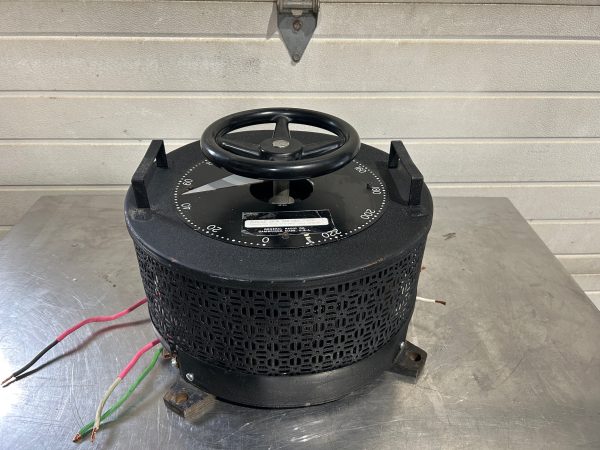 Super large General Radio co. model 50-B Variac, autotransformer