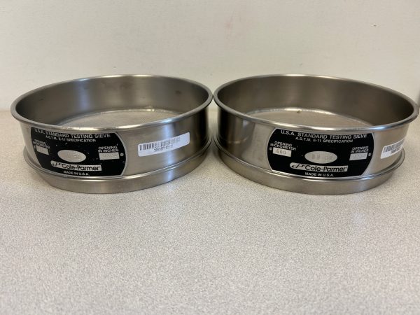 Cole-Parmer no.30, 600 micrometer sieve