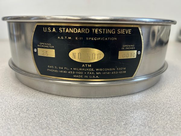 ATM no. 500 sieve, 25 micrometer - Image 4
