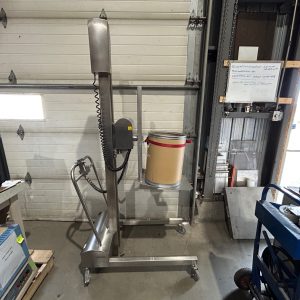 Stainless steel drum lifter / inverter