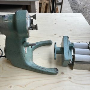 Erweka KU1 module with set of rollers