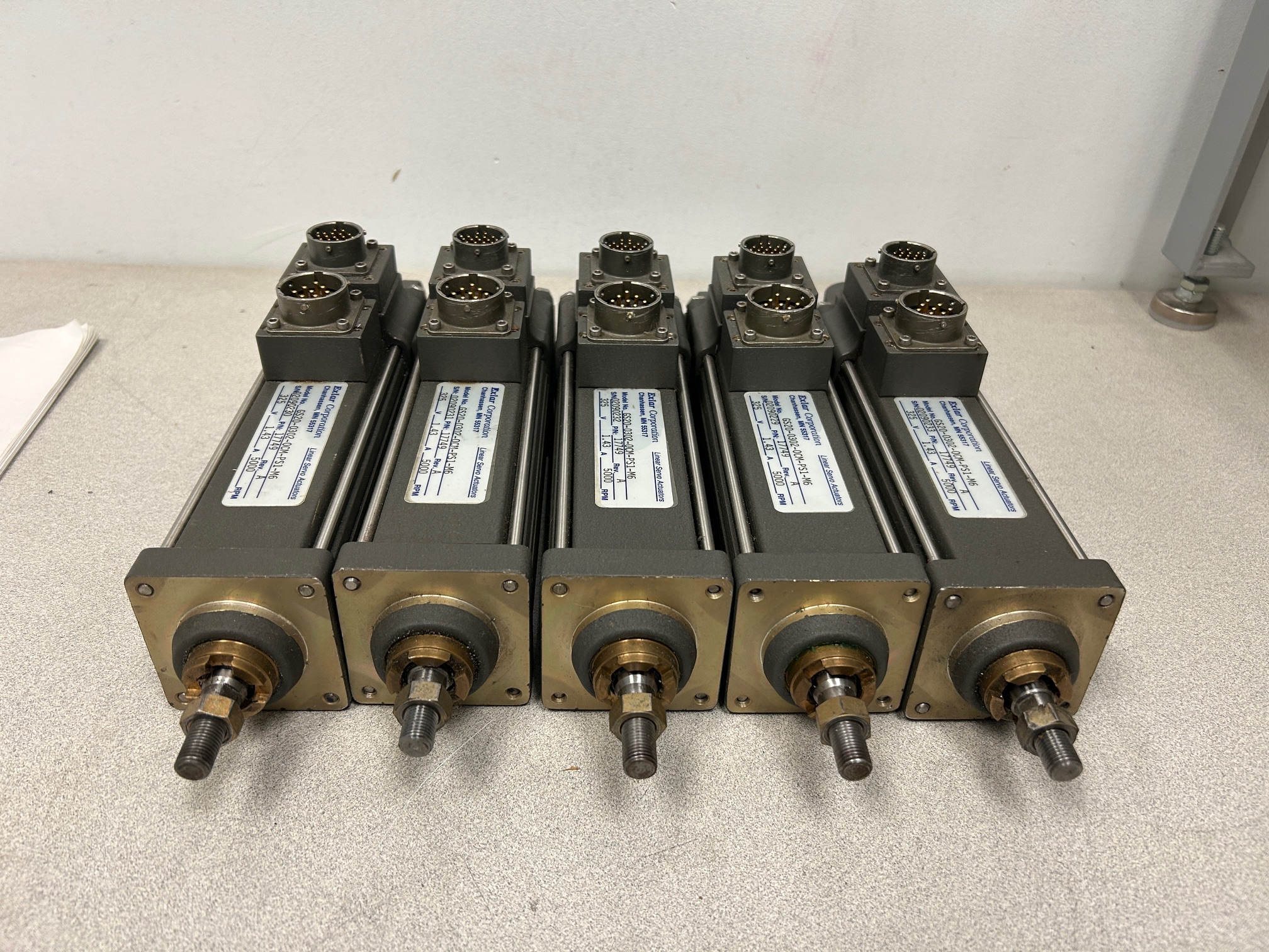 Cylindres actuateurs électrique Exlar Corporation model GS20-0302-0CM-PS1-M6 – Image 7