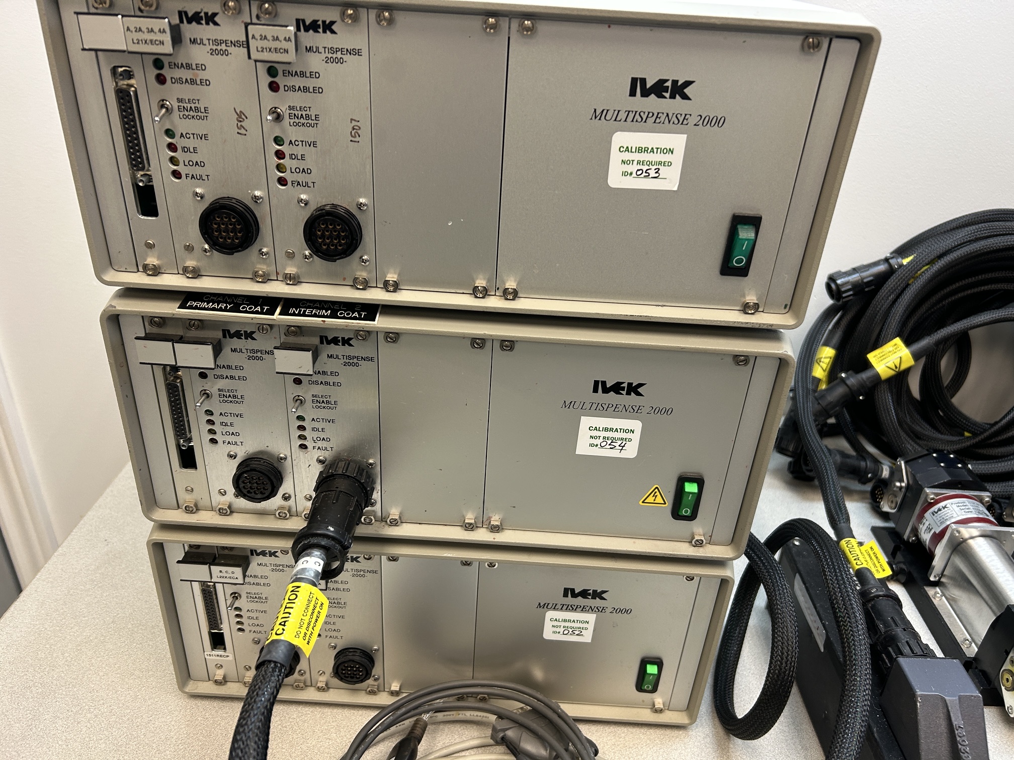 Lot of IVEK Multispense 2000 controllerS & actuators - Image 2