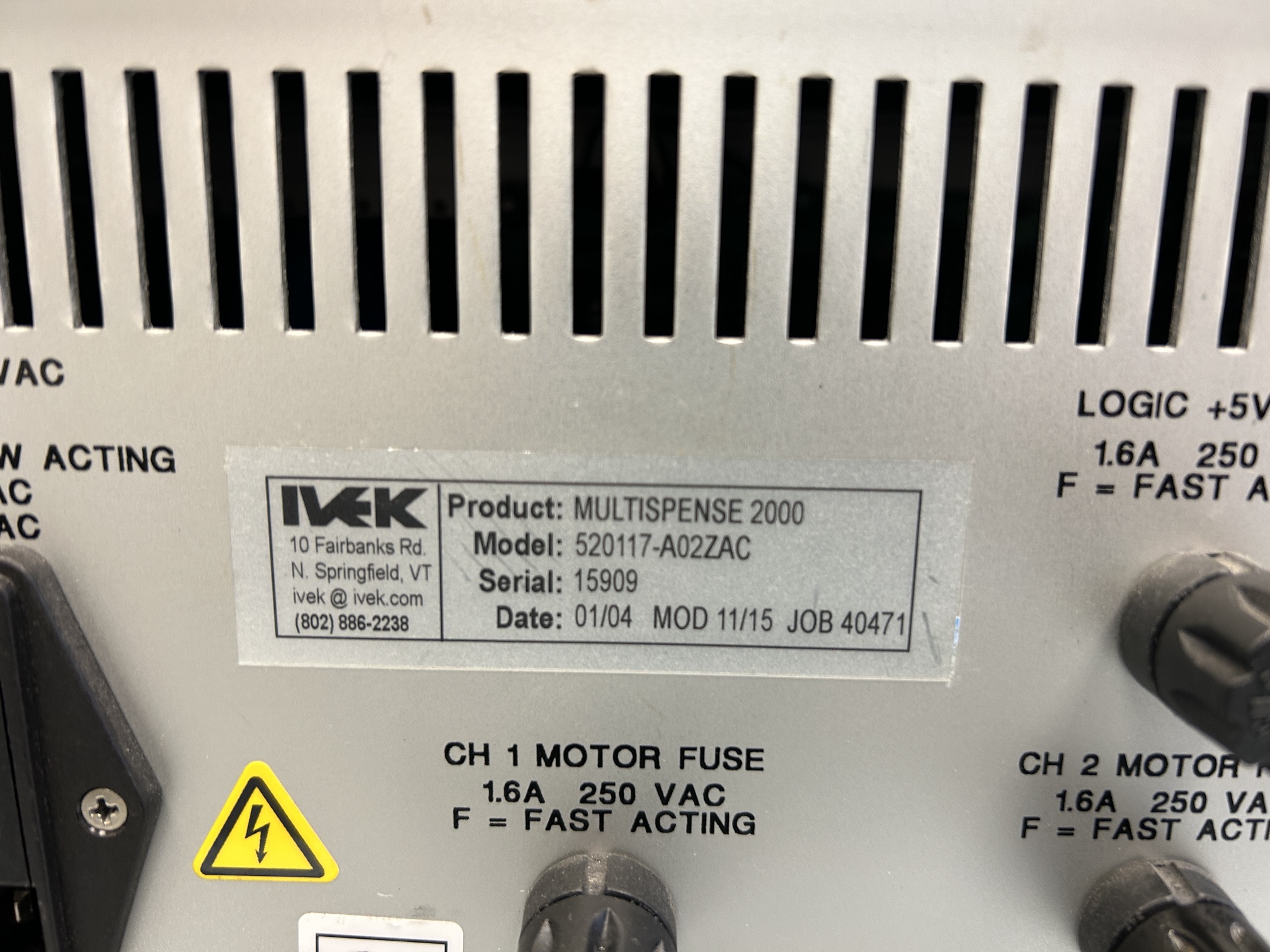 Lot of IVEK Multispense 2000 controllerS & actuators - Image 4