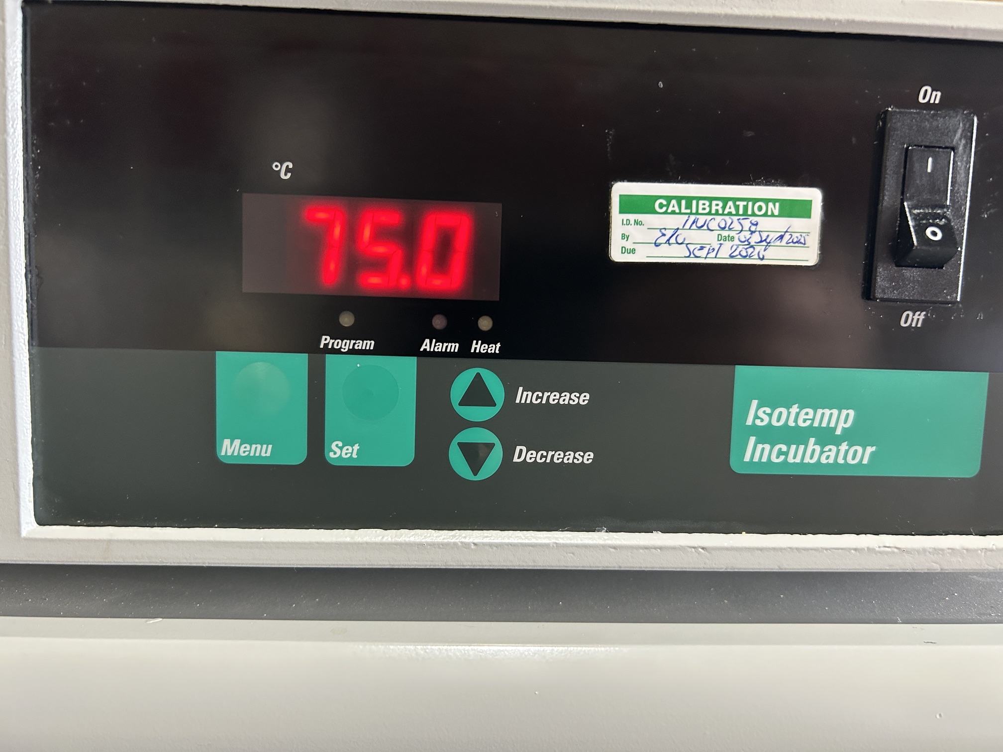 Incubateur de laboratoire Fisher Scientific 650D – Image 9