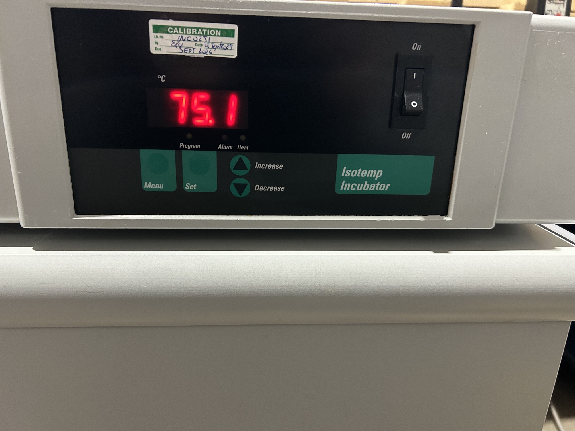 Incubateur de laboratoire Fisher Scientific model 650D – Image 8