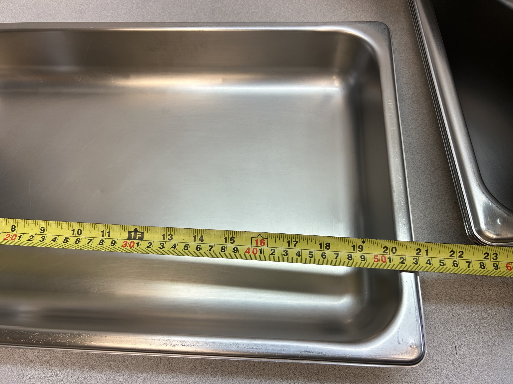 Lot de 240 plateaux en acier inoxydable de 8.5L, marque Polarware E-20122 NSF – Image 6