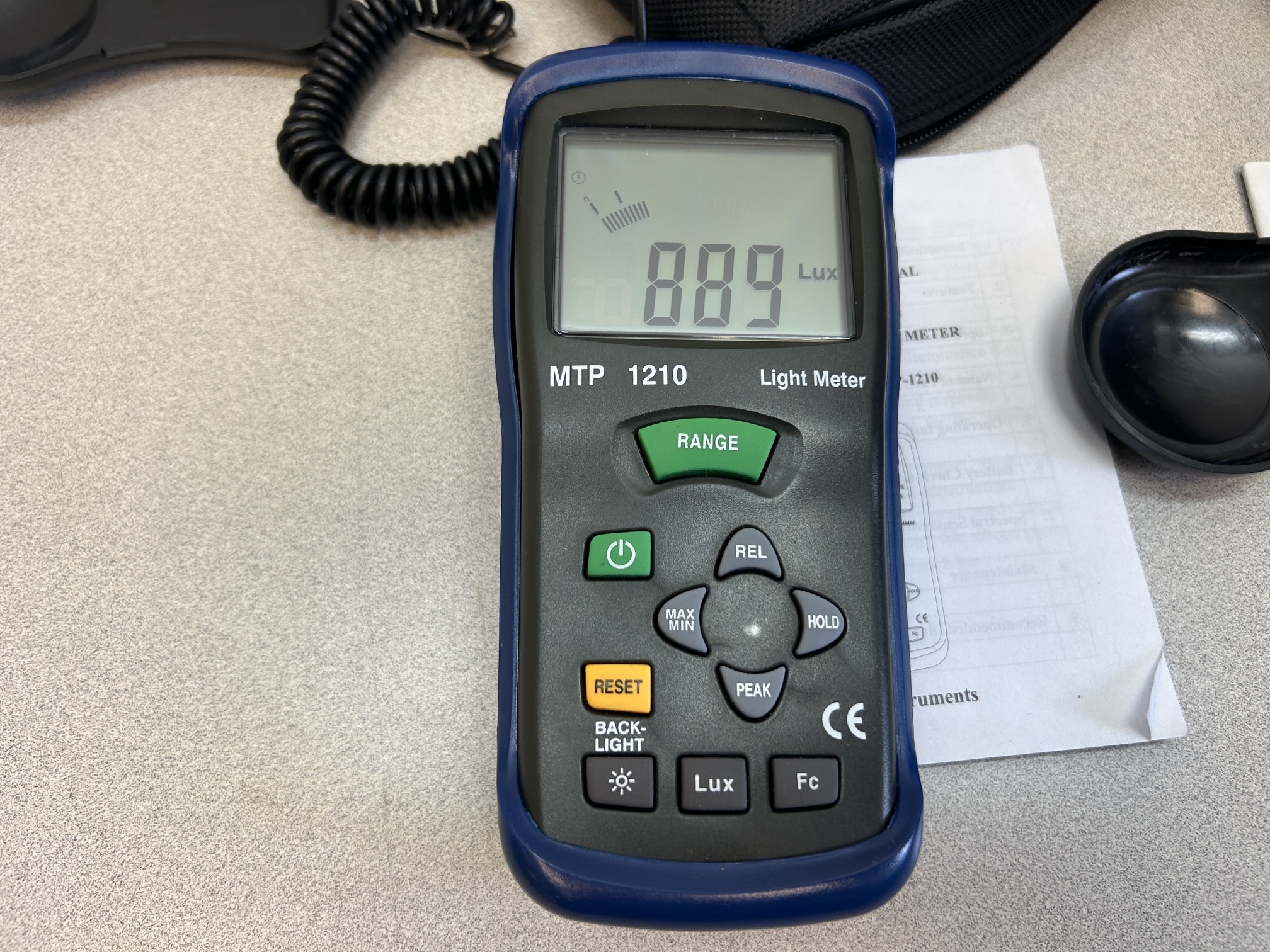 MTP1210 portable light meter - Image 3