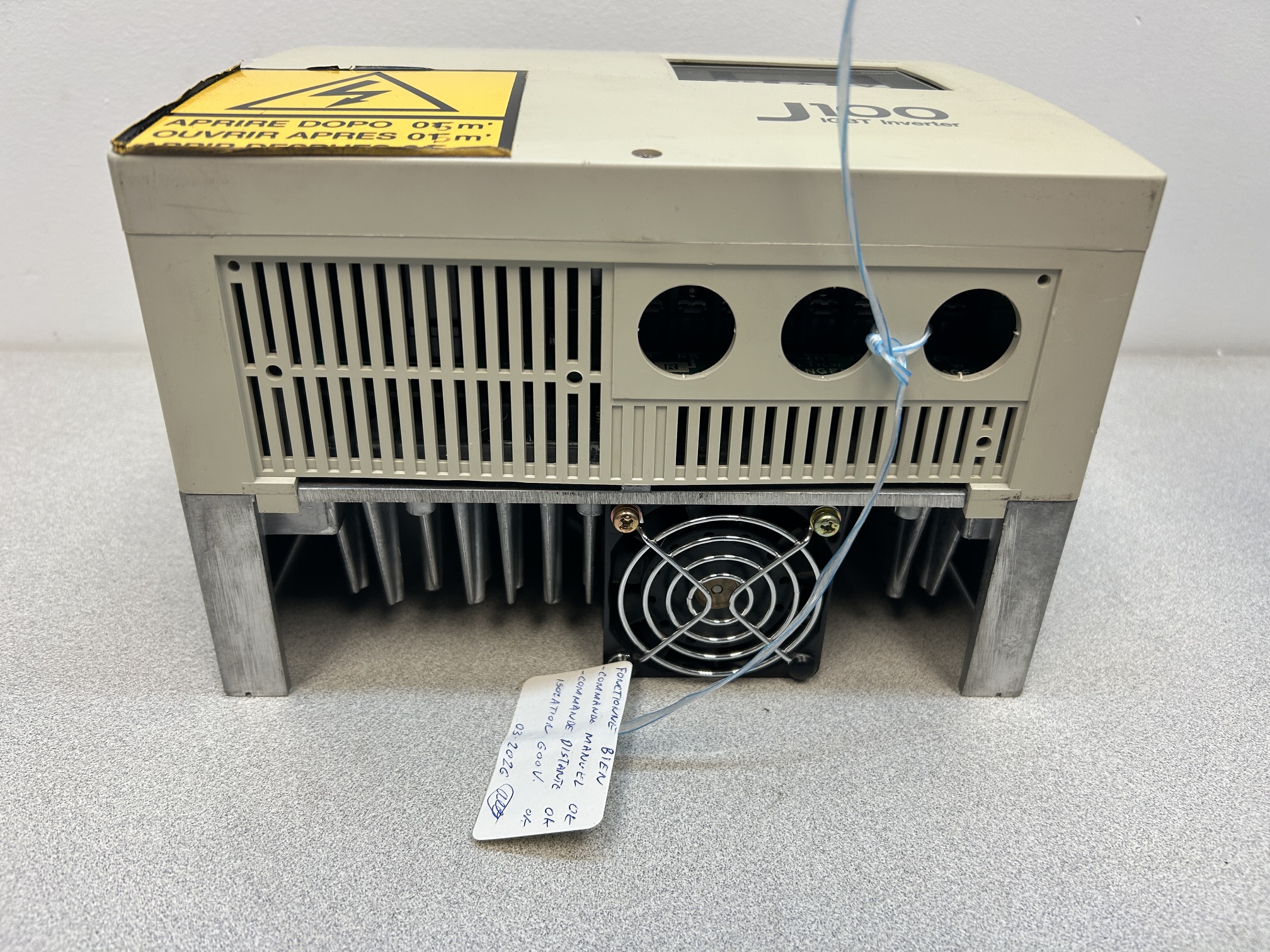 Hitachi J100-022LFU2 speed variator / inverter - Image 5