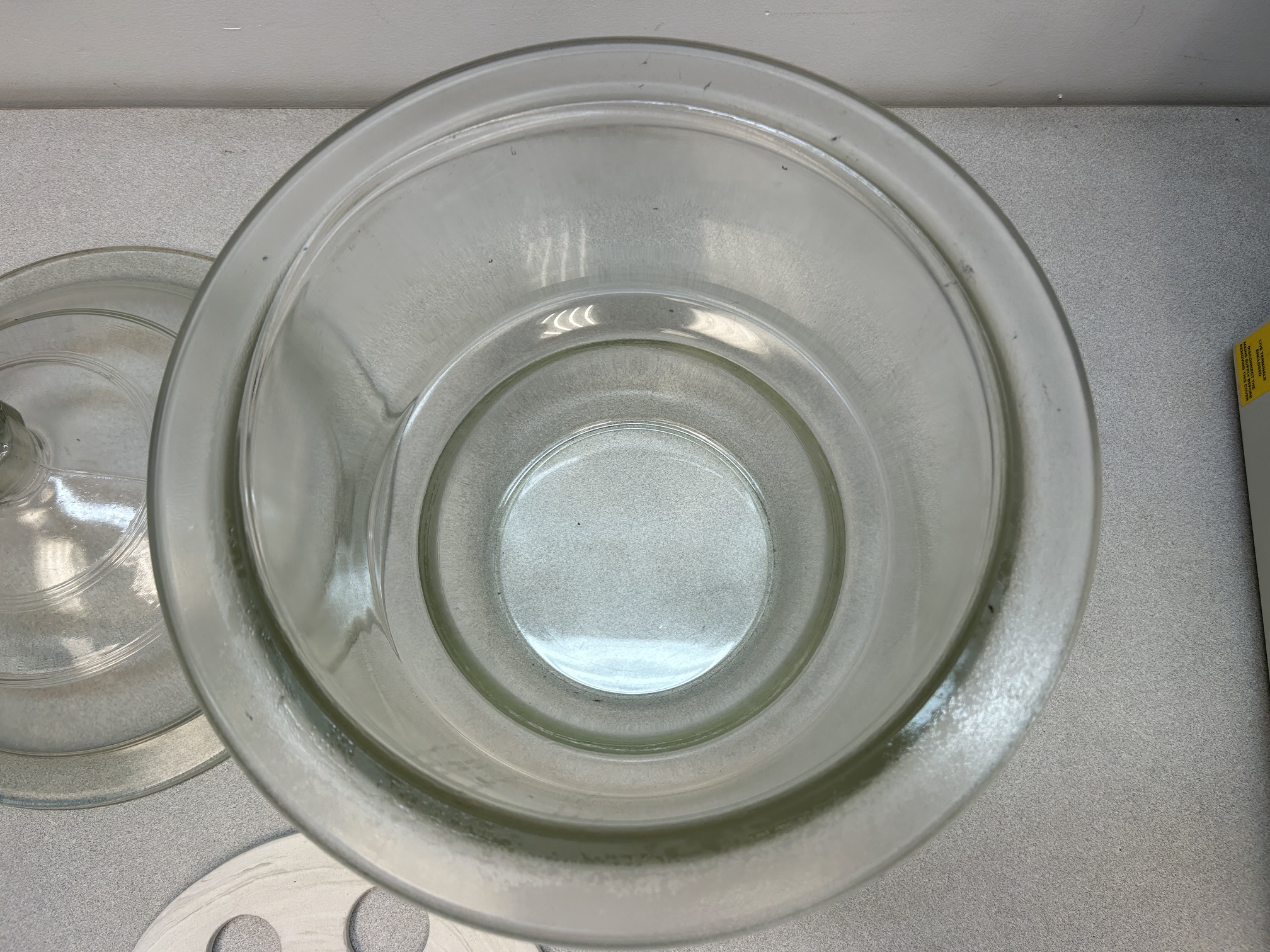 Bol à desiccant de 10'' en verre – Image 4