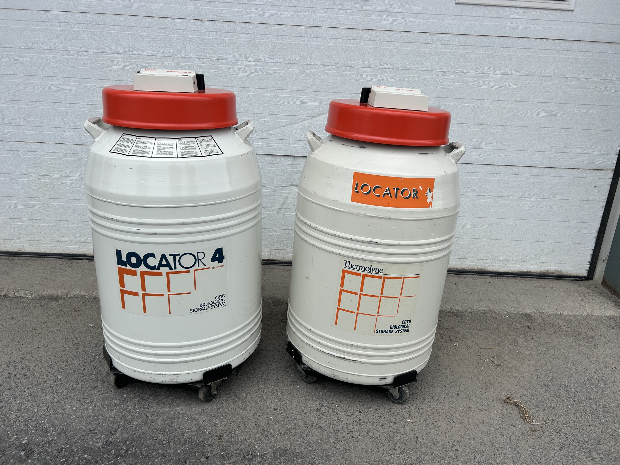 Réservoir pour azote liquide Thermolyne Locator 4