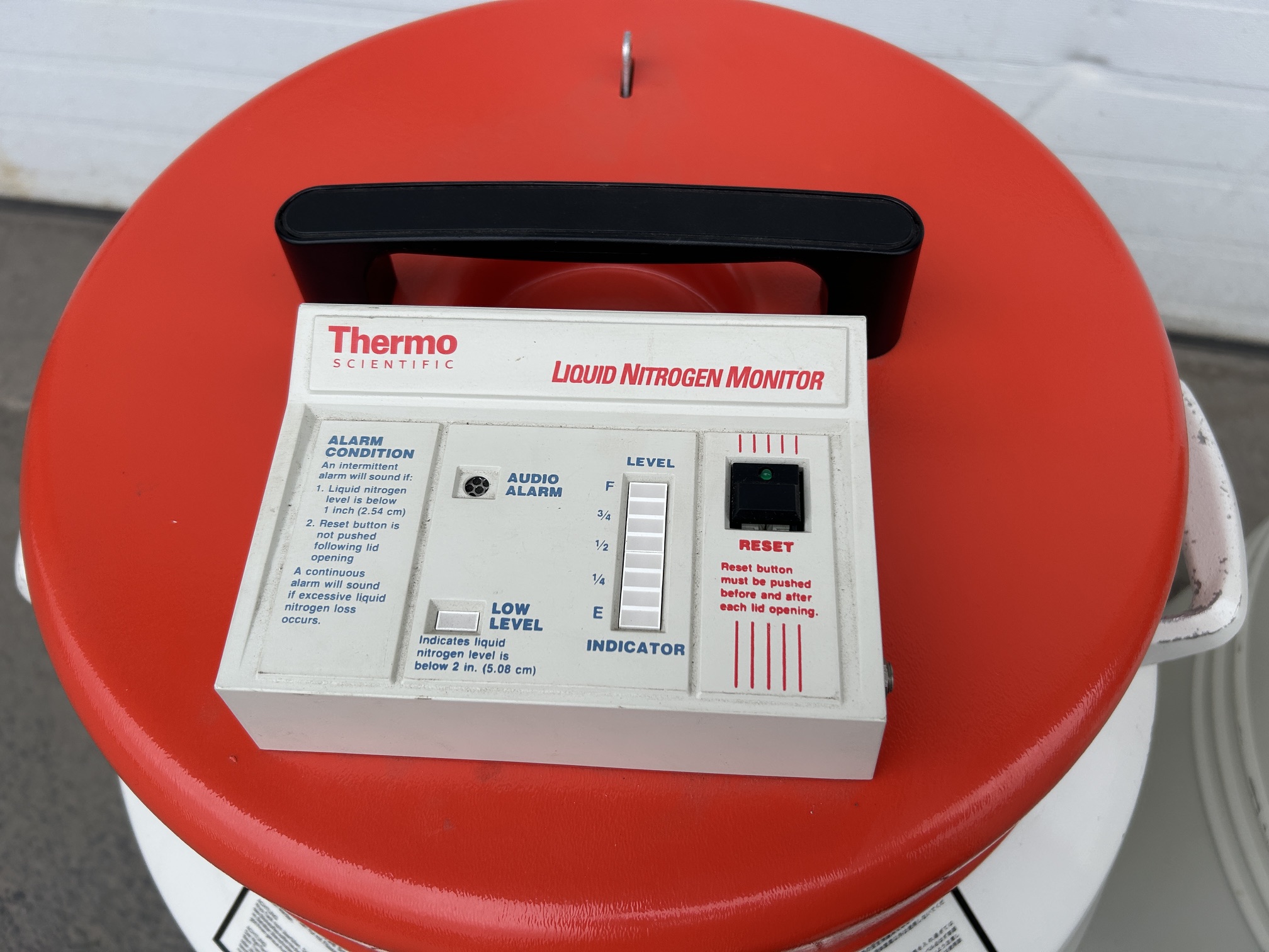 Réservoir pour azote liquide Thermolyne Locator 4 – Image 5