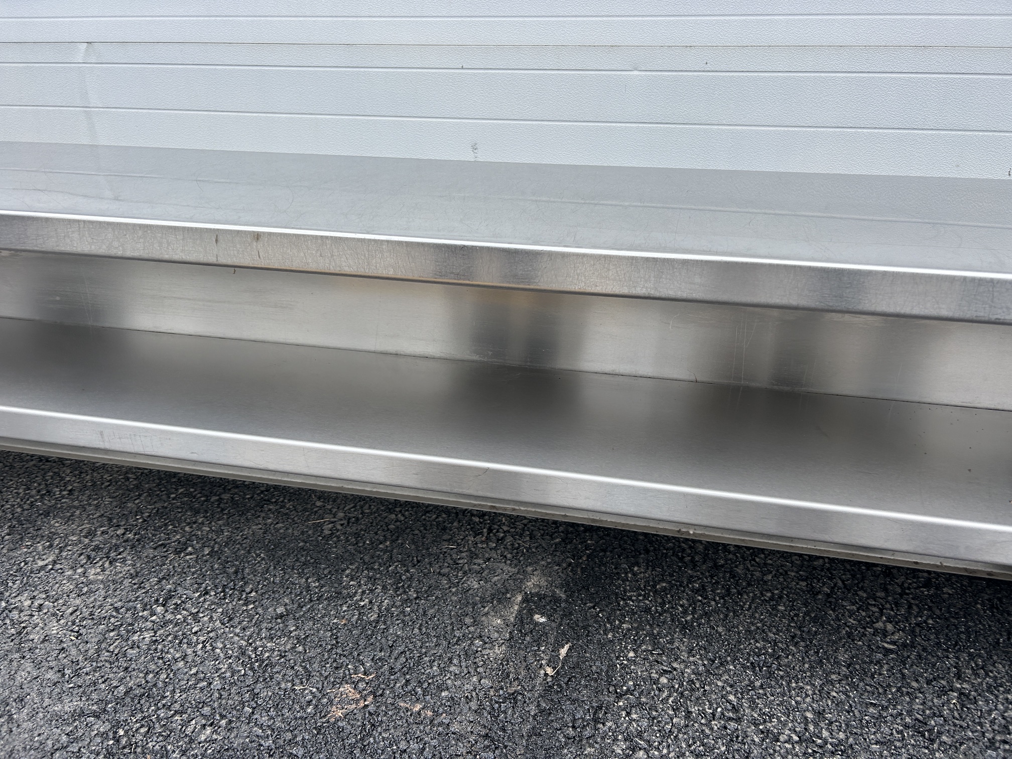Stainless steel bench, 93'' long - Image 6